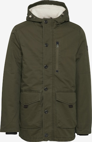 INDICODE JEANS Winter Jacket 'Hempe ' in Green: front