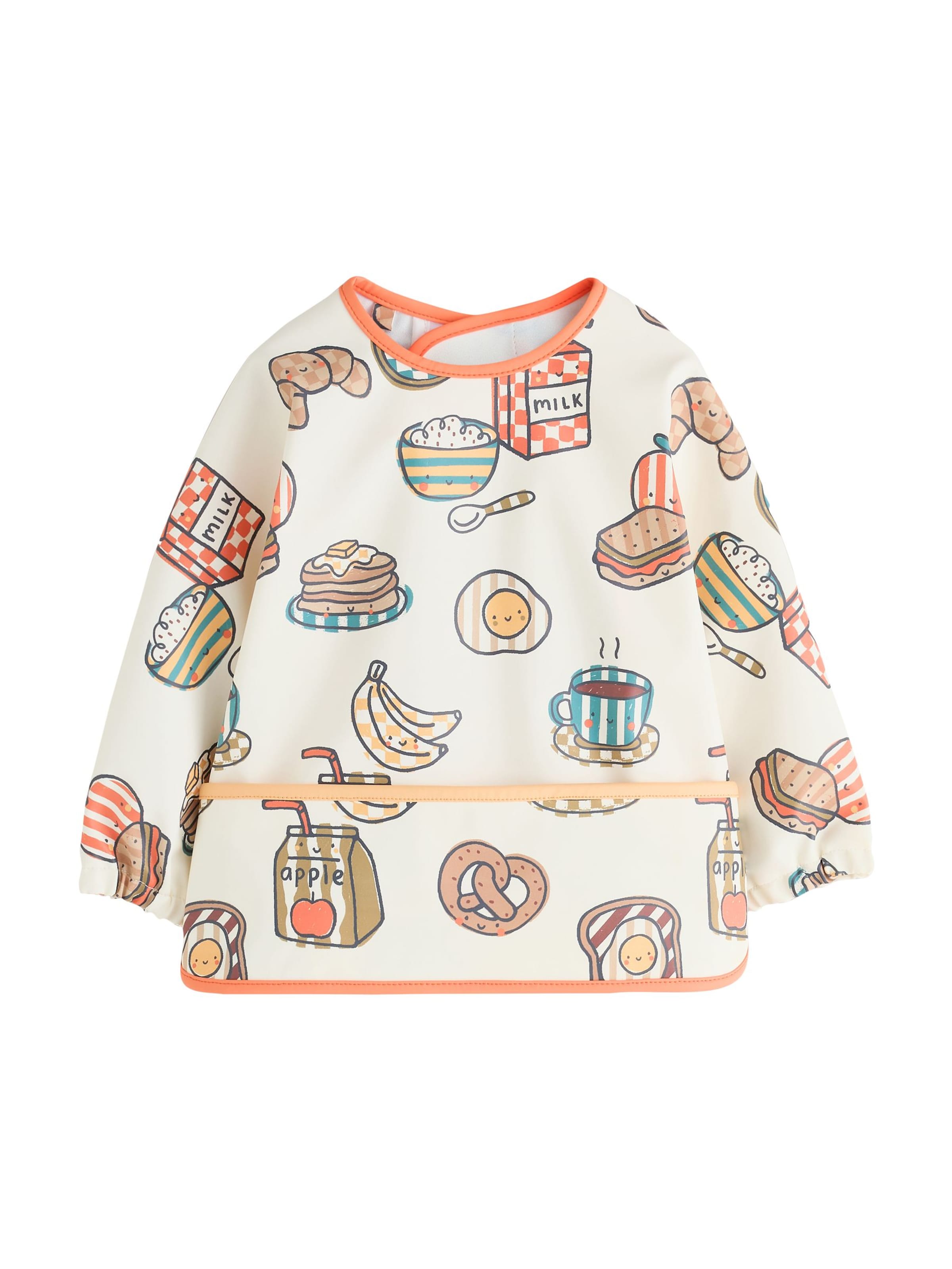 Next Bib in White: front