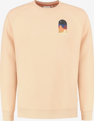 Sweat-shirt Shiwi en orange : devant