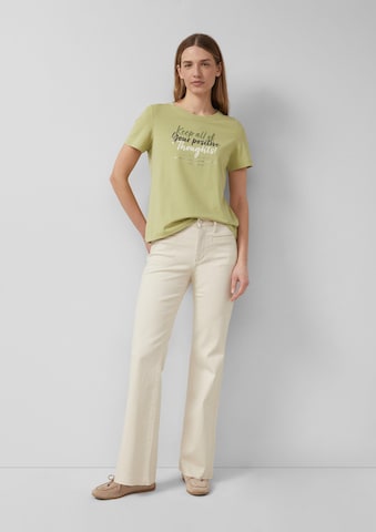 T-shirt s.Oliver en vert