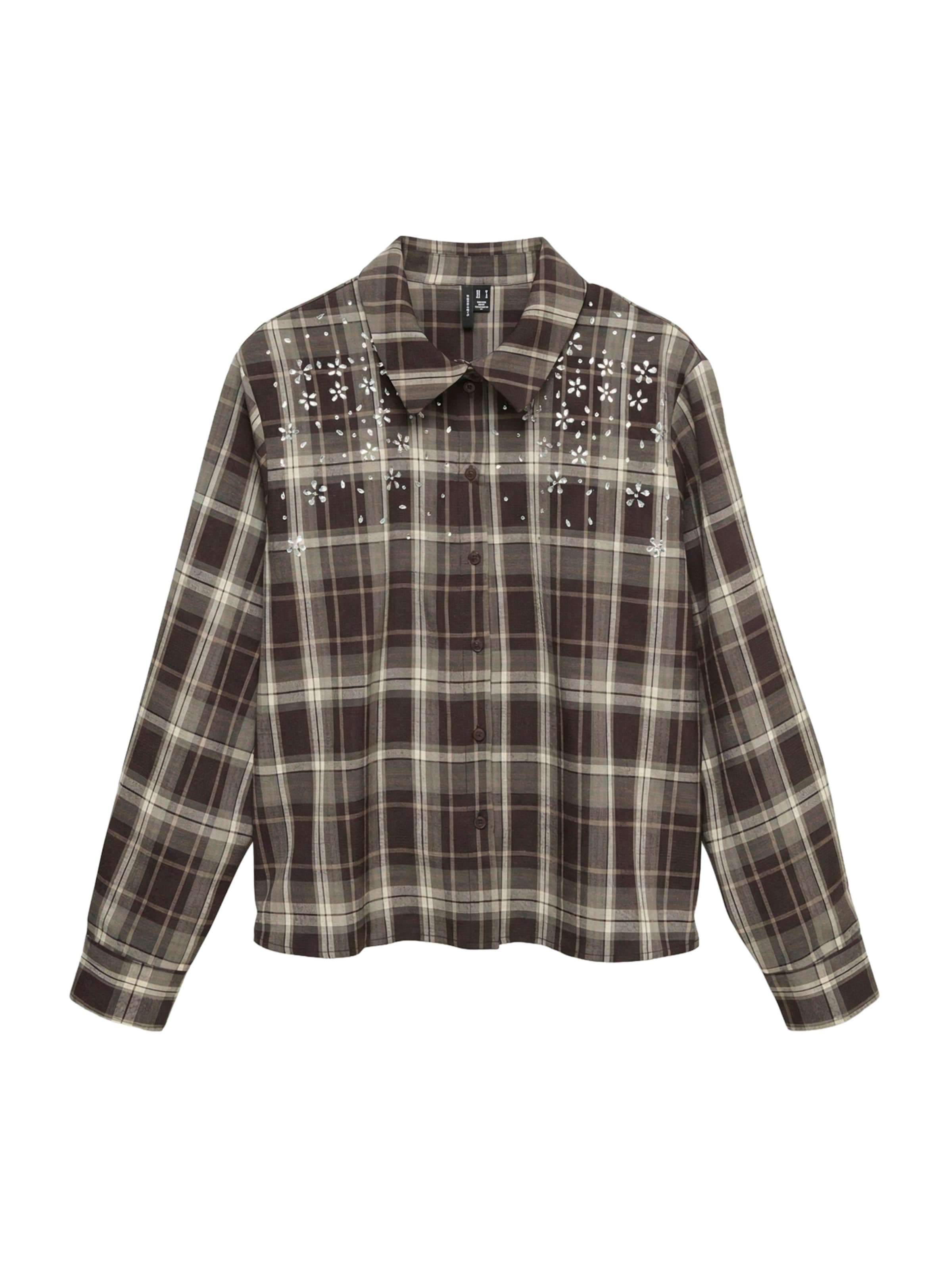 VERO MODA - Blusa 'VMSANITA' en marrón: frente