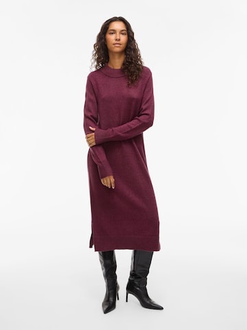 Robes en maille 'VIRIL' VILA en rouge