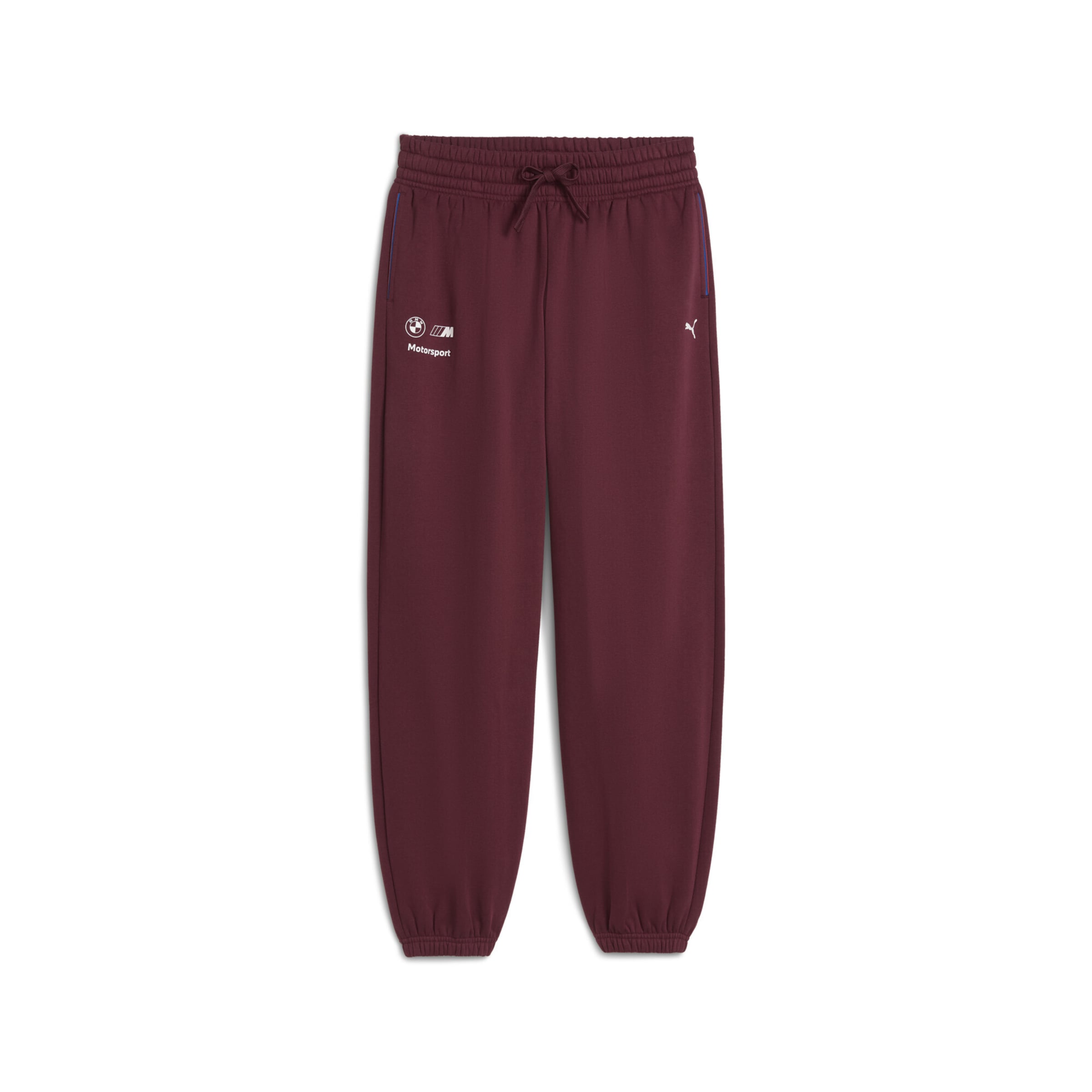 PUMA Loosefit Sportbroek 'BMW Motorsport Essentials' in Rood: voorkant