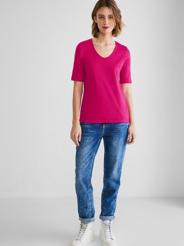 STREET ONE - Camiseta 'Palmira' en rosa