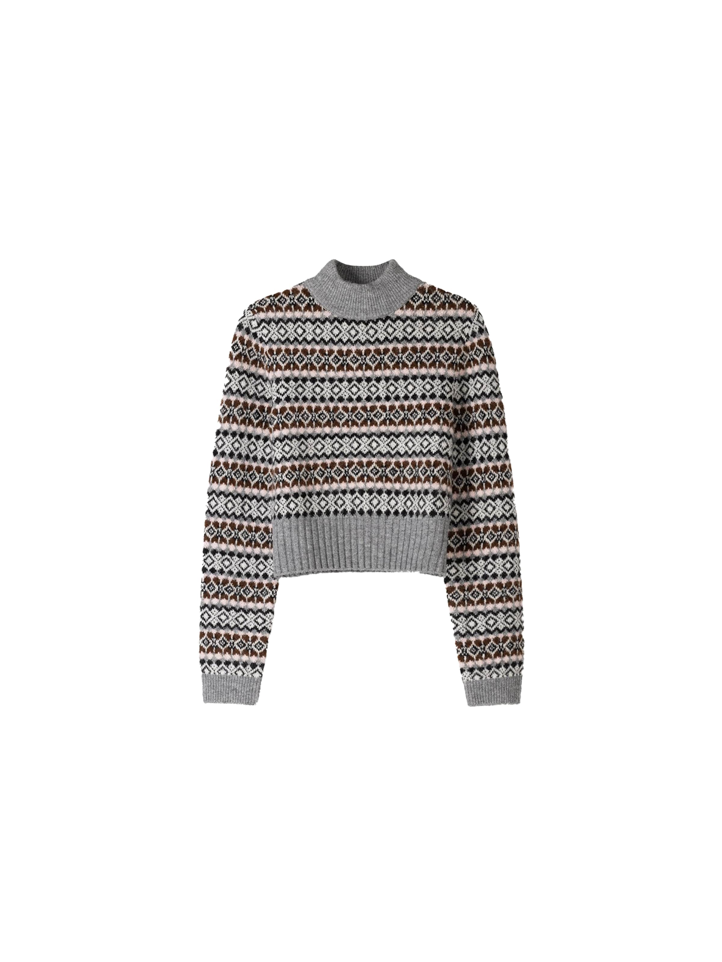 Bershka Pullover in Grau: Vorderseite