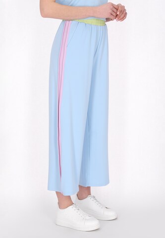 usha BLUE LABEL Wide leg Pants in Blue