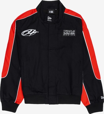 NEW ERA Přechodná bunda 'RBULLF1' – černá: přední strana