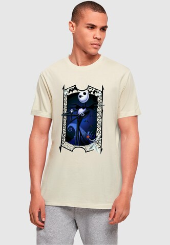 T-Shirt 'The Nightmare Before Christmas - Pumpkin King' ABSOLUTE CULT en beige : devant