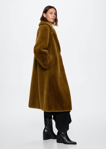 MANGO Winter Coat 'Chilly' in Brown