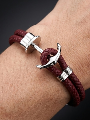 Bracelet 'MARITIMES' UNIQAL en rouge