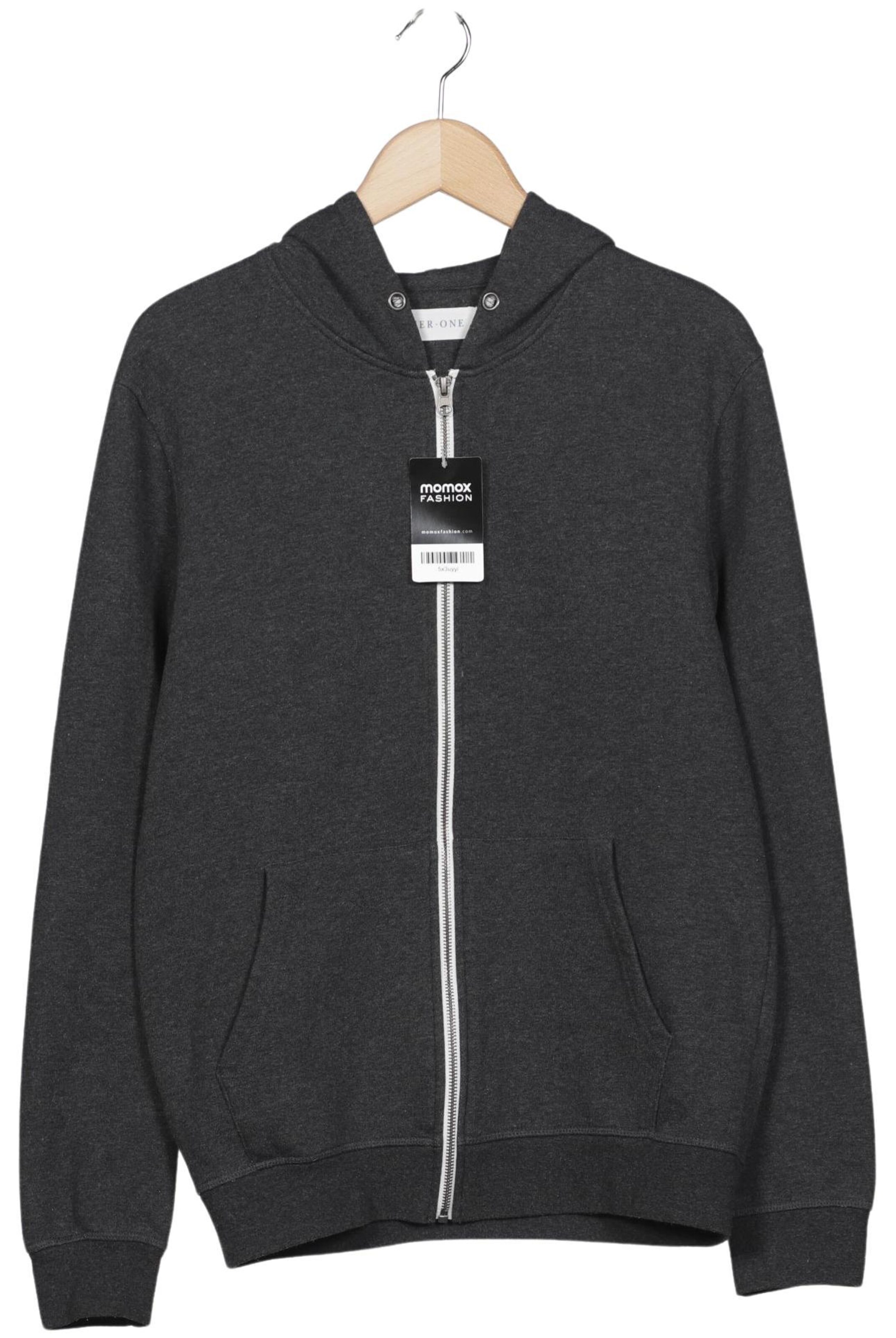 Pier One Sweatshirt & Zip-Up Hoodie in M in Grey: front
