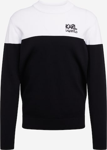 Karl Lagerfeld Pullover i sort: forside