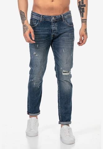 Redbridge Slimfit Jeans 'Gateshead' in Blauw: voorkant