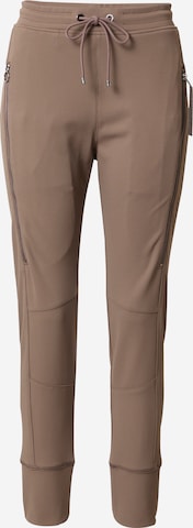 MAC Tapered Broek 'Future 2.0' in Grijs: voorkant