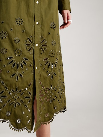 Rochie tip bluză 'SICA' de la Polo Ralph Lauren pe verde