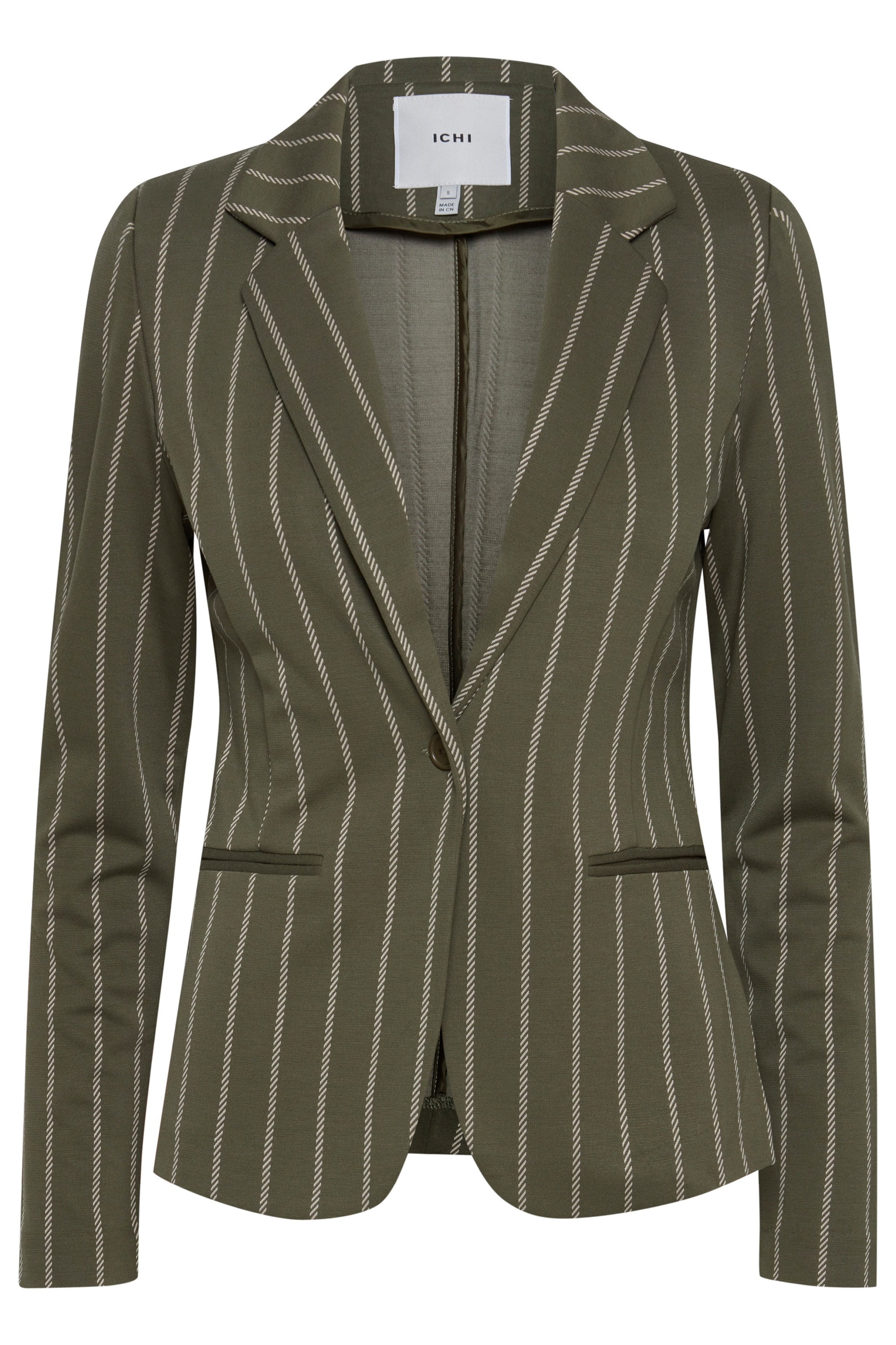 ICHI Blazers 'RUTI' in Groen: voorkant