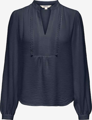 ONLY Blus 'ONLMETTE' i blå: framsida