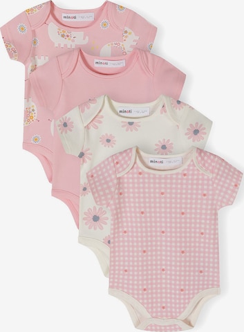 MINOTI Potkuhousut/body värissä vaaleanpunainen: etupuoli