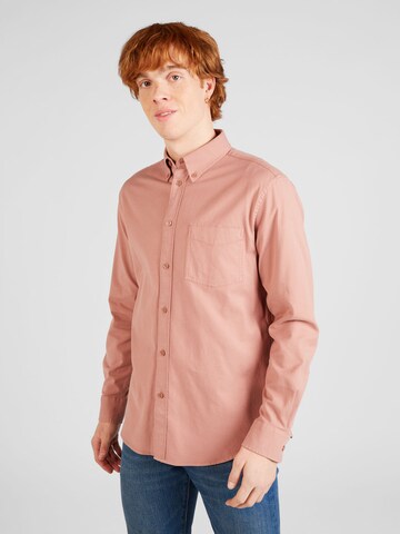ESPRIT Regularny krój Koszula w kolorze różowy: przód
