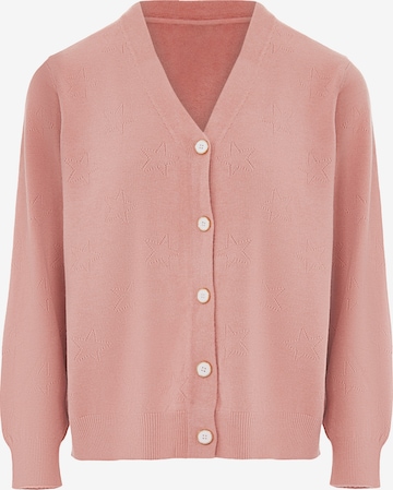 aleva - Casaco de malha em rosa: frente