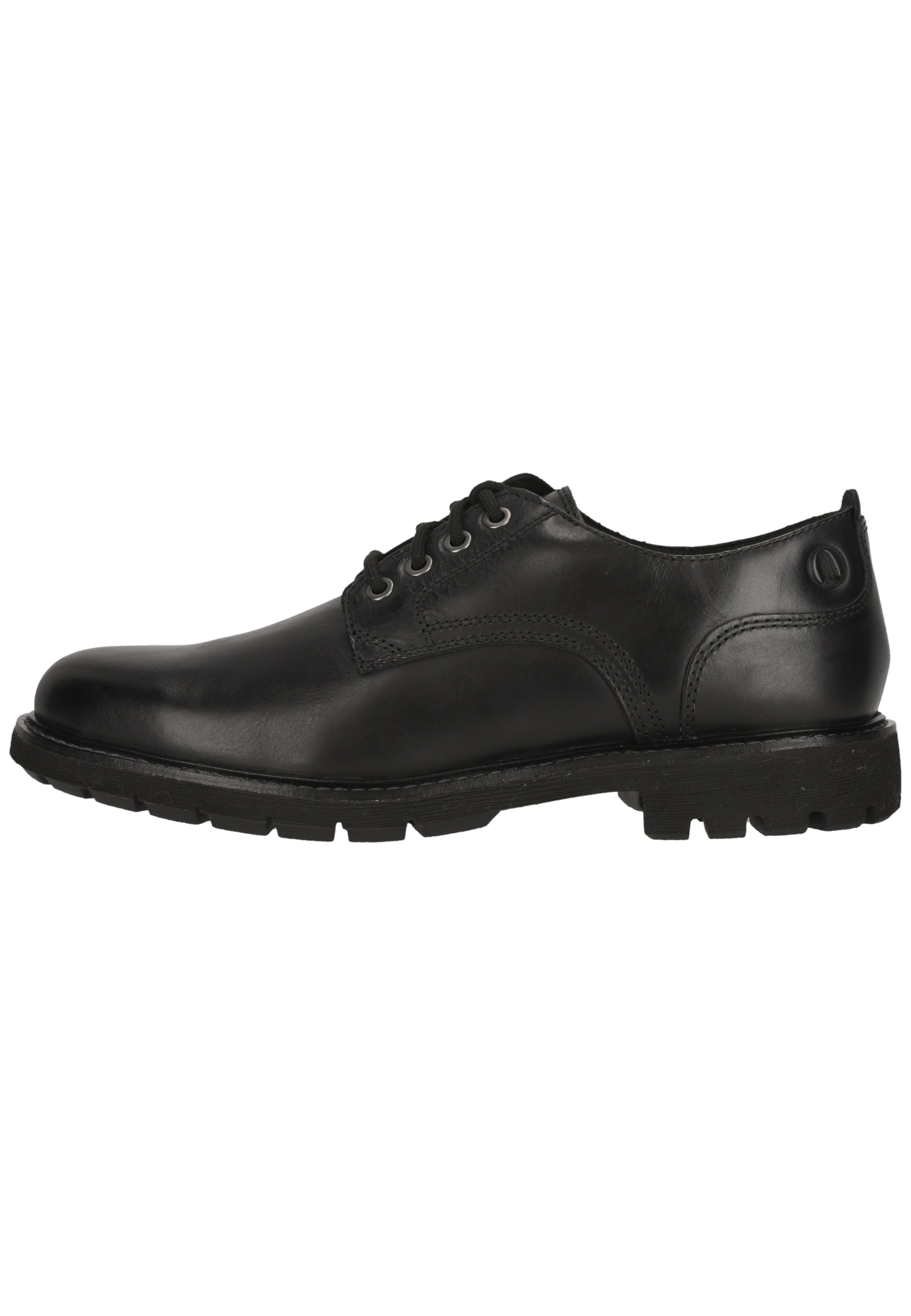 CLARKS Lace-up shoe 'Batcombe Tie Black Leather' in Black