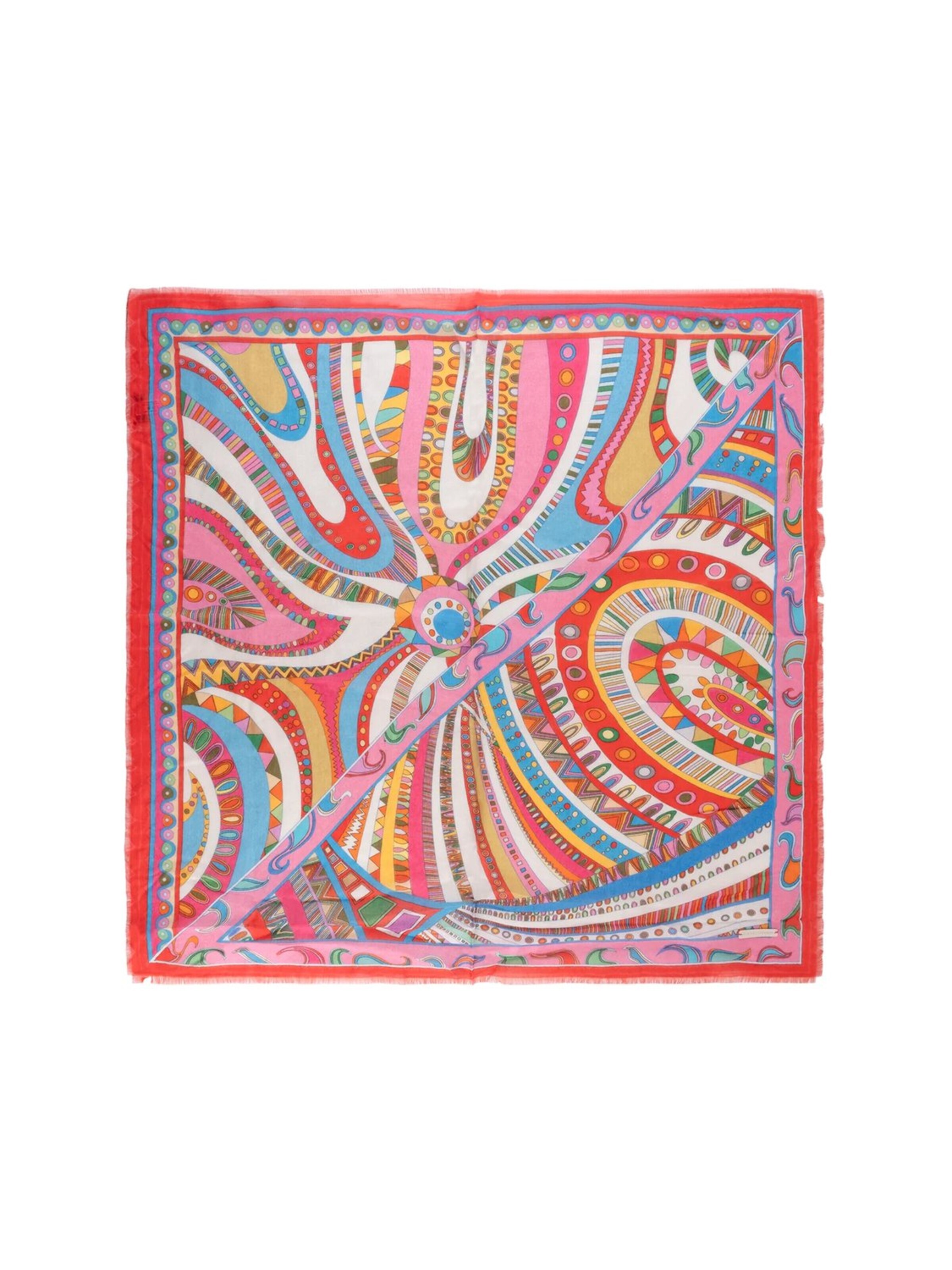 SILK & CASHMERE Schal‌‌‌‌ in Pink: Vorderseite