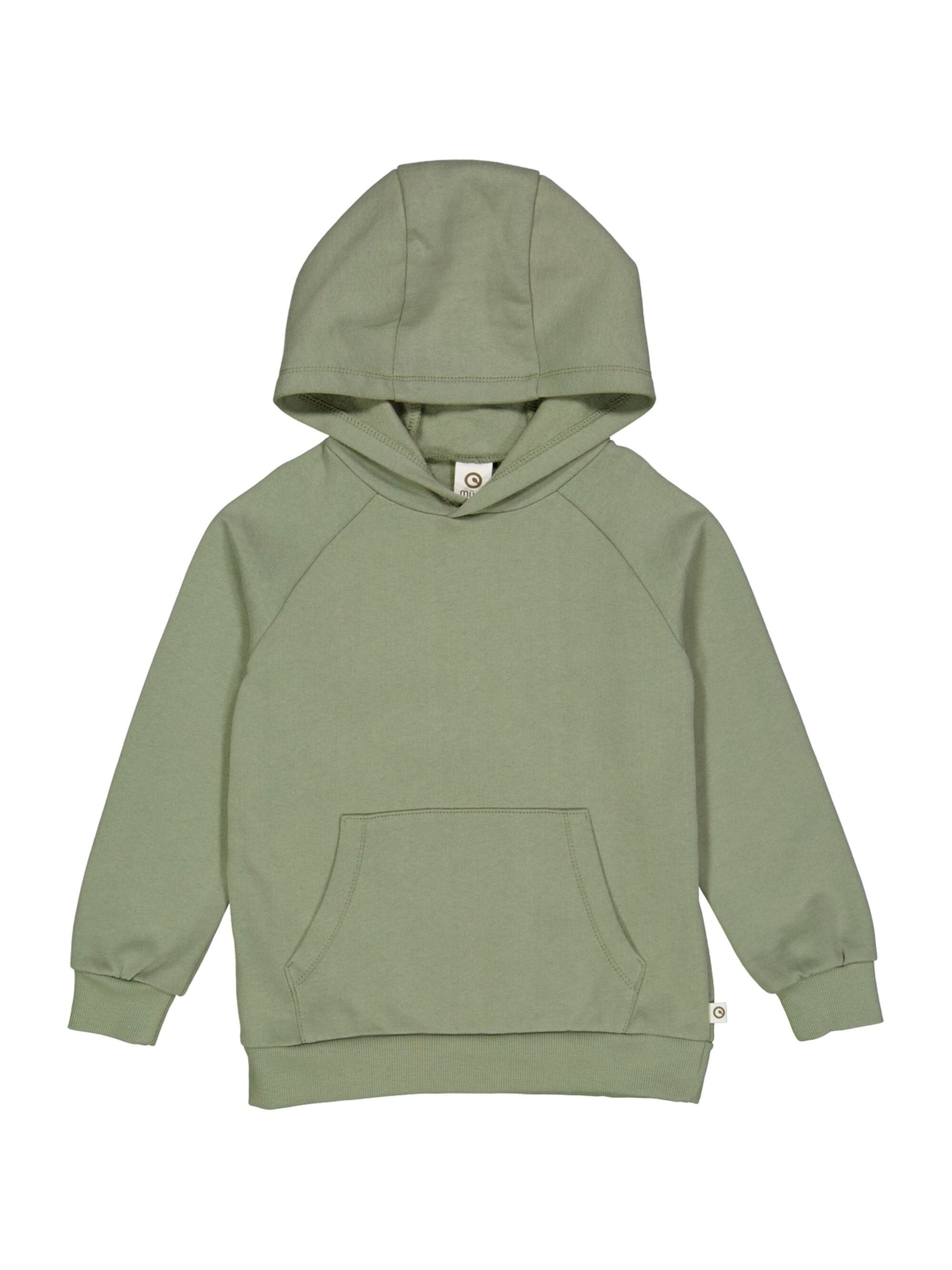 Felpa di Müsli by GREEN COTTON in verde: frontale