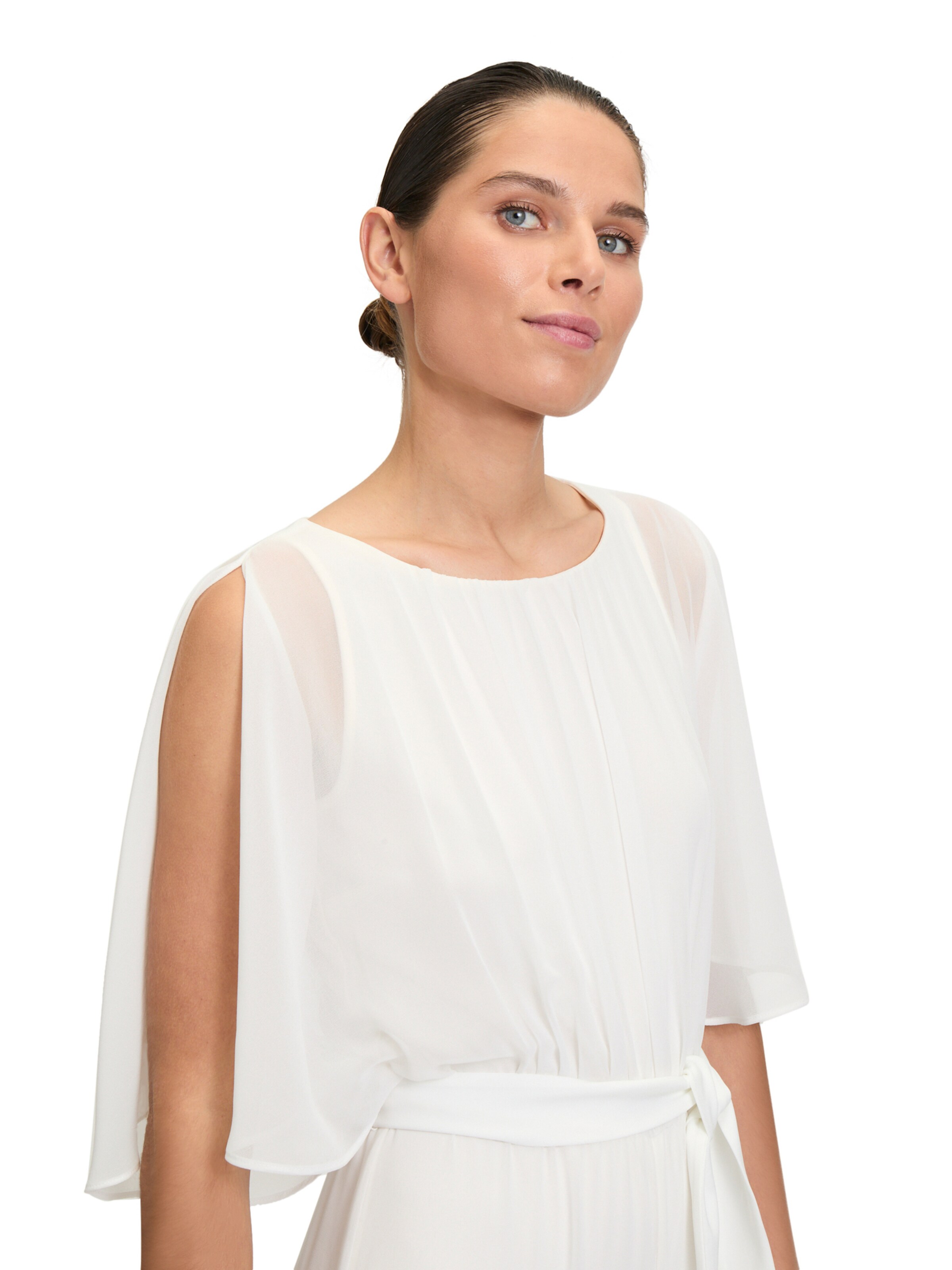 Tuta jumpsuit di Vera Mont in bianco