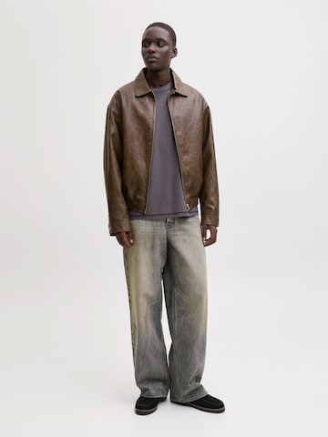 JACK & JONES Overgangsjakke 'JJLEON' i brun