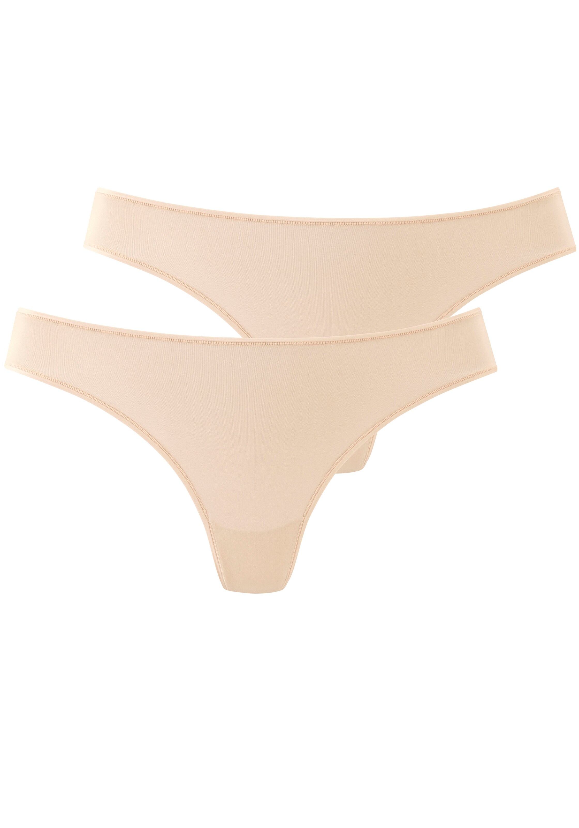 LASCANA String in Beige: Vorderseite