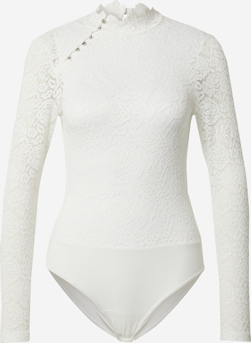 Karen Millen Blúz body - bézs: elől