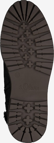 s.Oliver Schnürstiefelette in Grün