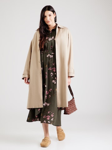 Vero Moda Curve Платье-рубашка 'VMNEWHALLIE' в Серый