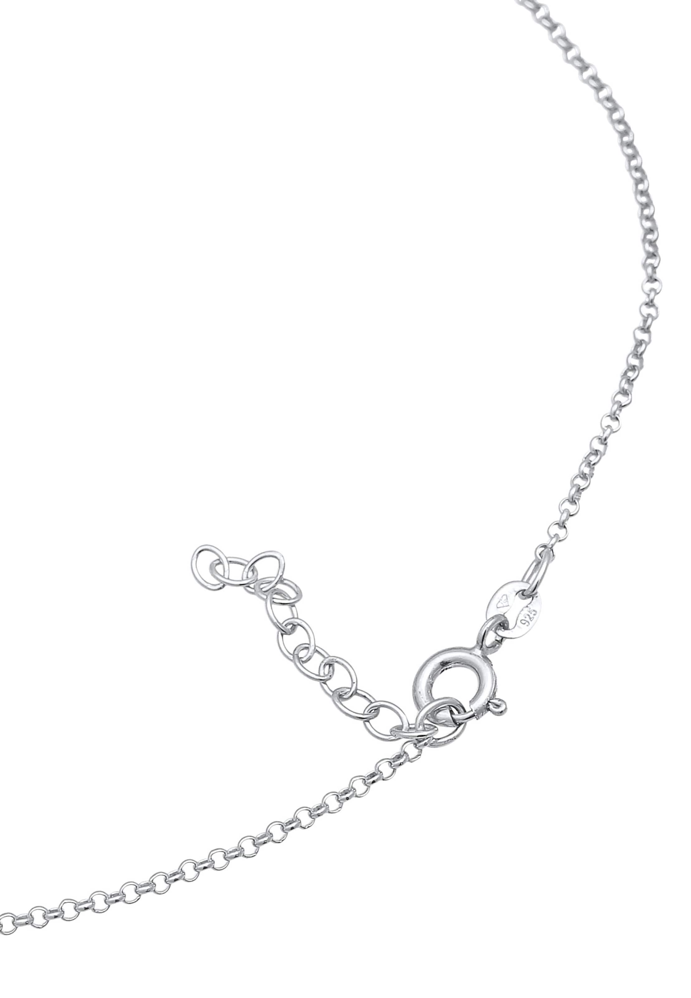 ELLI Fußschmuck in Silber