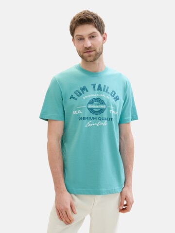 TOM TAILOR T-Shirt in Blau: Vorderseite