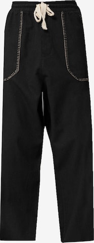 Pantaloni 'Savannah' di VAMOS CLO in nero: frontale