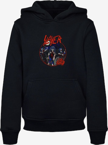 Merchcode Sweatshirt 'Slayer - Live Undead' in Zwart: voorkant