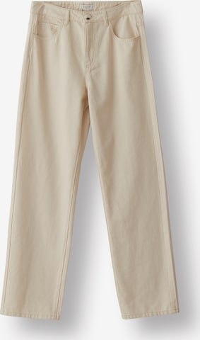 NORR Regular Jeans 'Kenzie' in Beige: voorkant