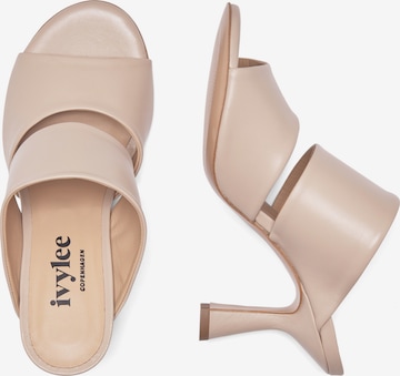 Ivylee Copenhagen Mules 'Marilyn' in Beige