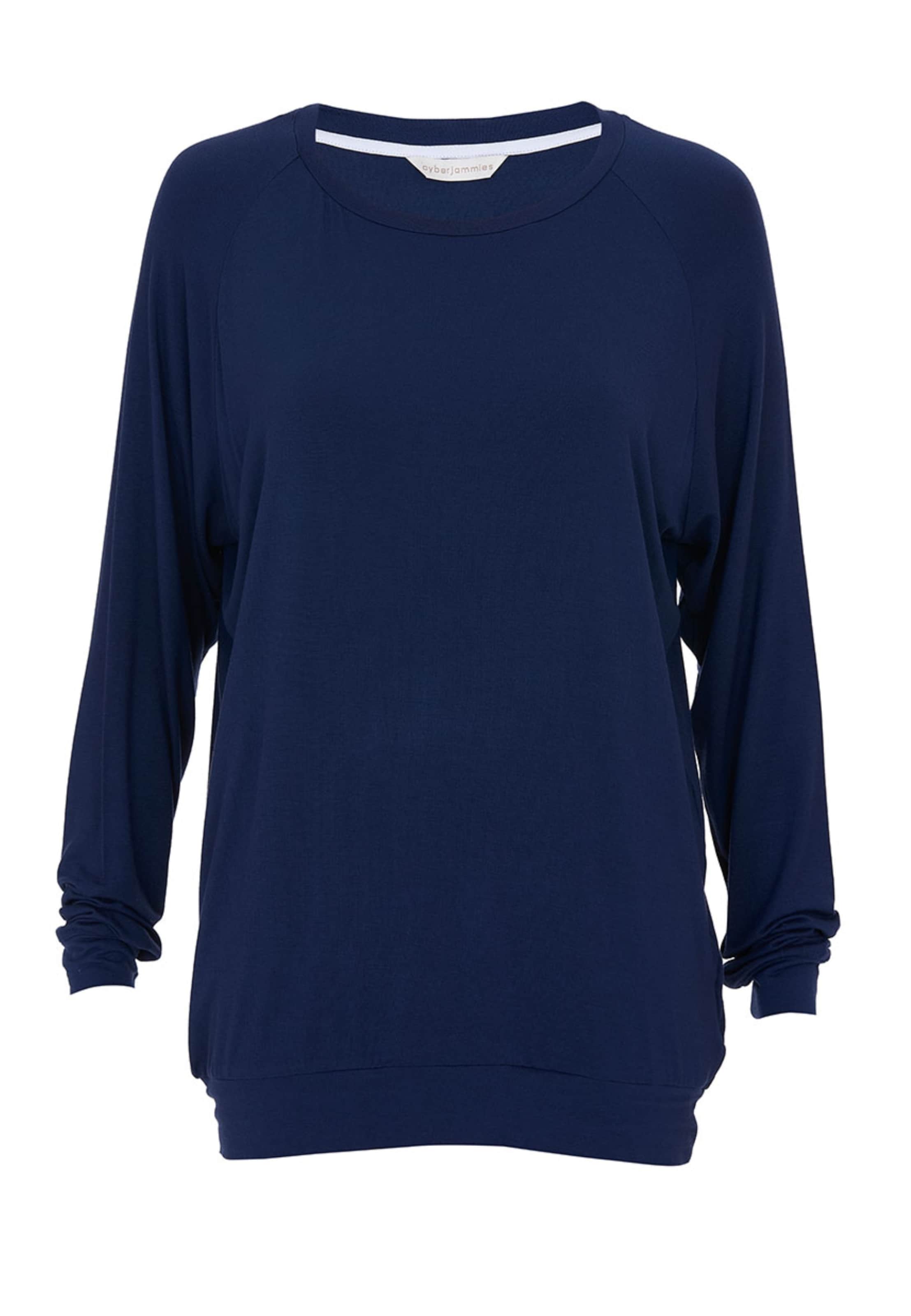 Cyberjammies - Camiseta para dormir en azul: frente