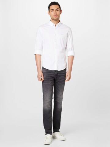 BOSS Regular fit Button Up Shirt 'BIADO' in White