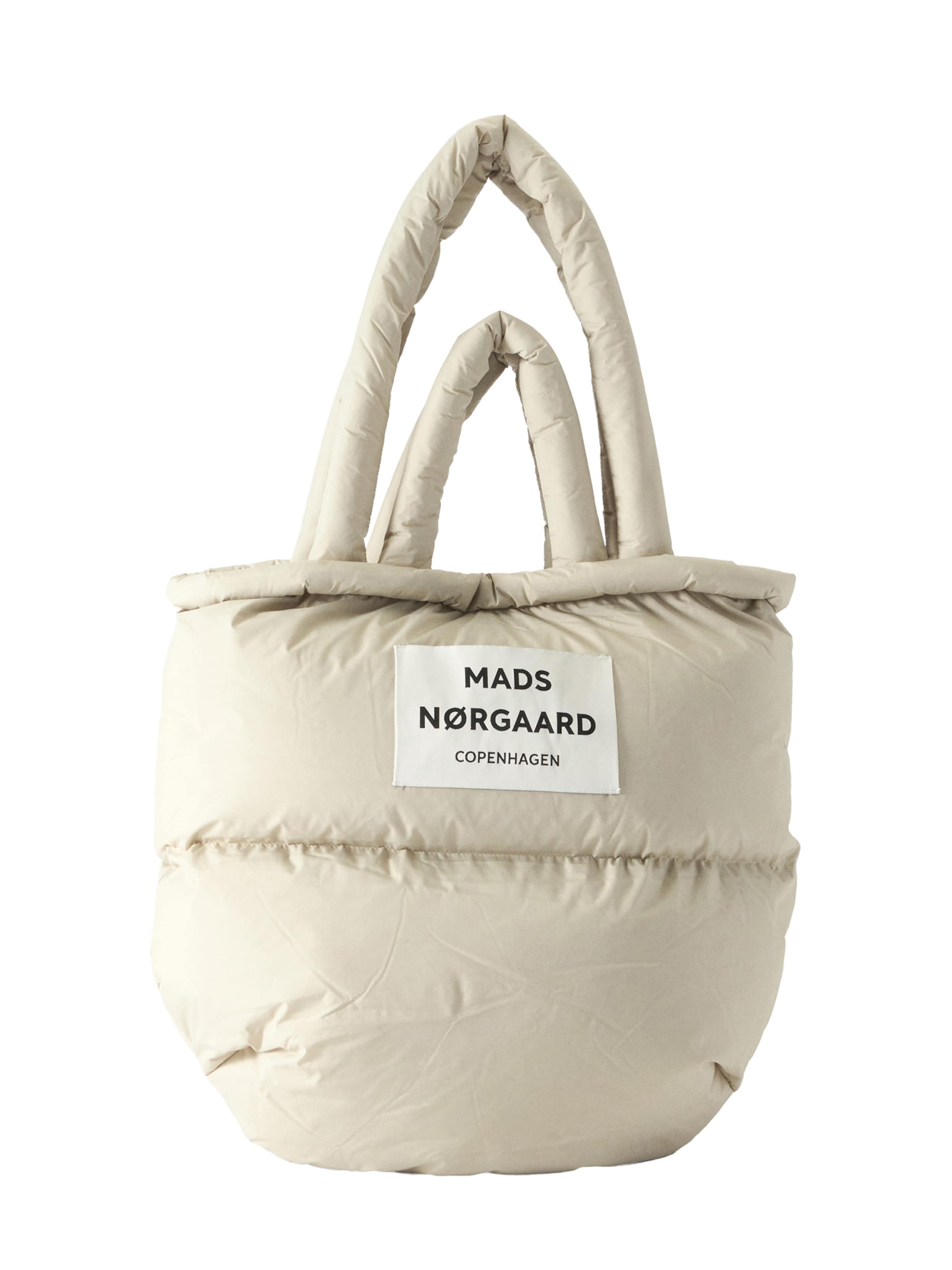 MADS NORGAARD COPENHAGEN Shopper - Sivá: predná strana