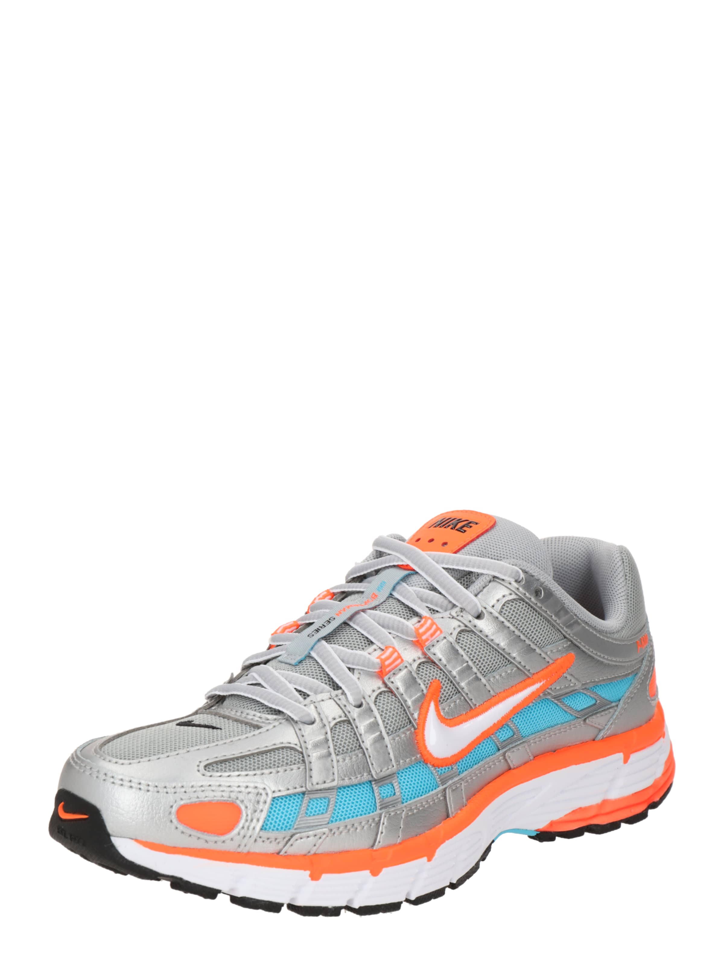 Nike Sportswear - Sapatilhas baixas 'P-6000' em laranja: frente