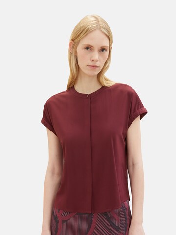 TOM TAILOR Blouse in Red: front