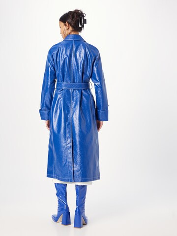 Nasty Gal Between-seasons coat in Blue