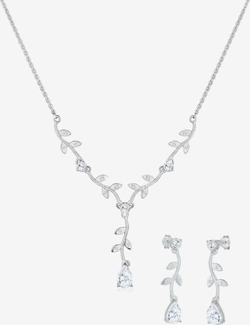 ELLI Jewelry Set in Silver: front