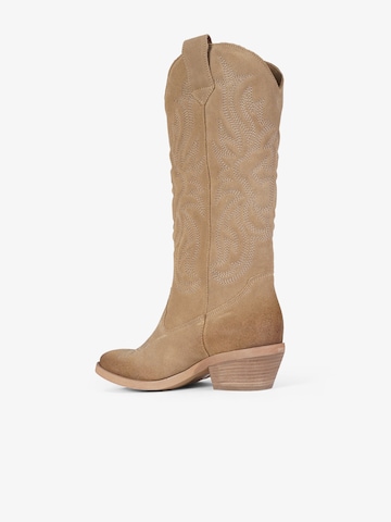 GISEL MOIRE Boots in Beige