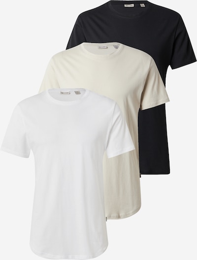 Marškinėliai 'ONSMATT' iš Only & Sons, spalva – nebalintos drobės spalva / juoda / balta, Prekių apžvalga