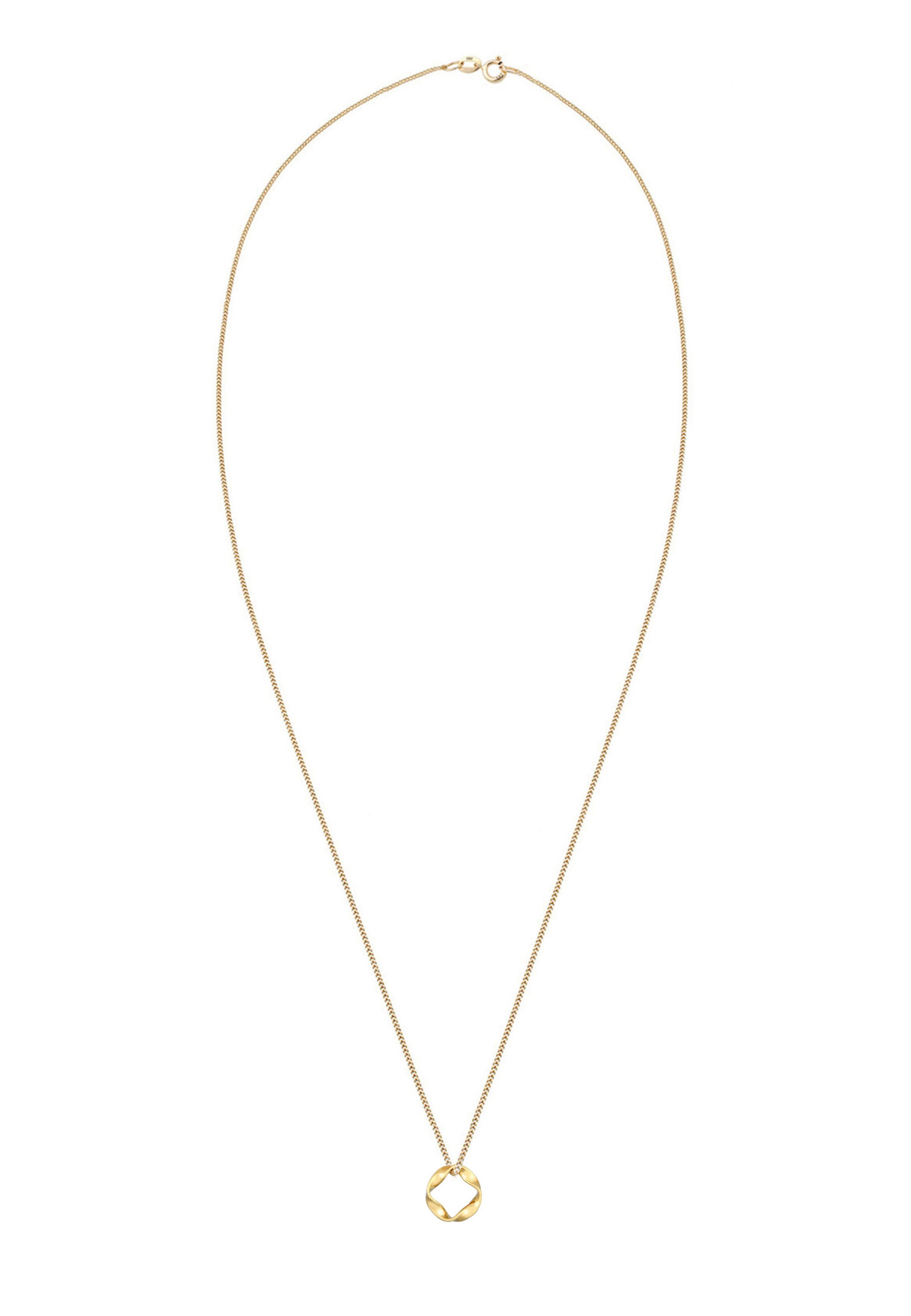 ELLI PREMIUM Halskette Twisted in Gold
