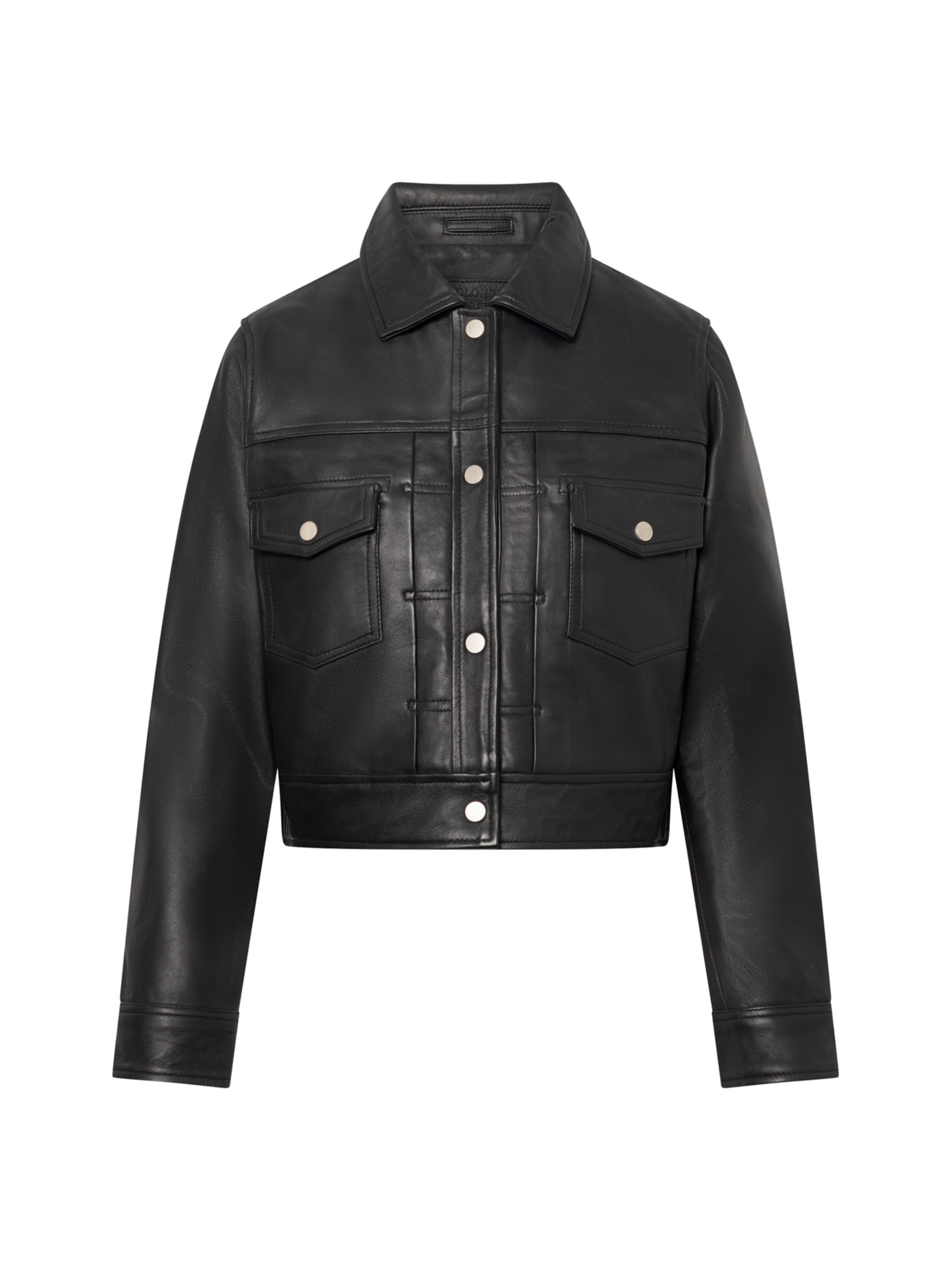 Veste mi-saison ' Lexi Trucker ' Bolongaro Trevor en noir : devant